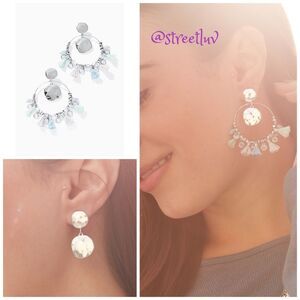 Stella & Dot Metal Bubbles Earrings